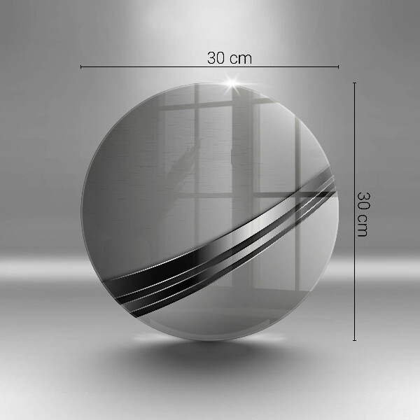 Skleněná deska do kuchyně Kovová abstrakce