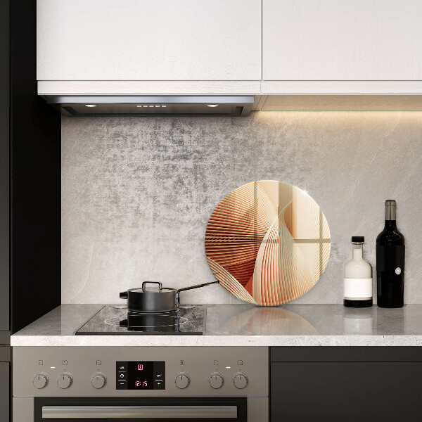 Skleněná deska do kuchyně Moderní kompozice