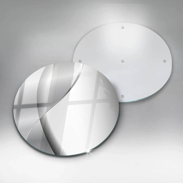 Skleněná deska do kuchyně Stříbrná kovová abstrakce