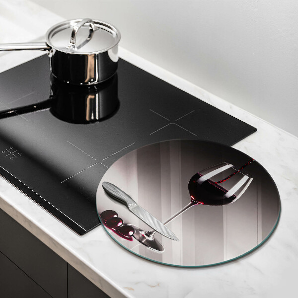 Skleněná deska do kuchyně Sklo a hrozny