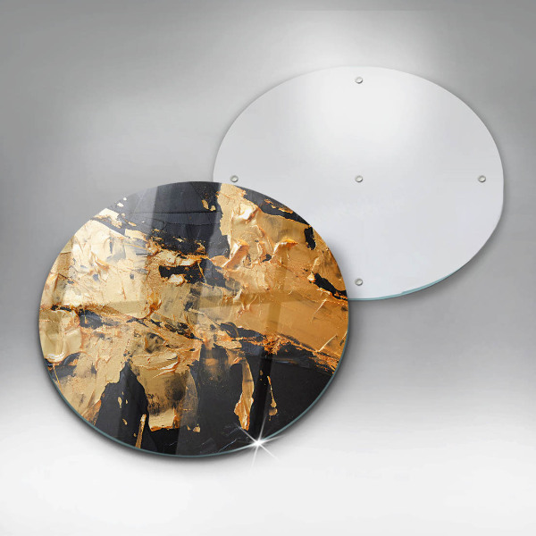 Skleněné krájecí prkénko Elegantní barva textury