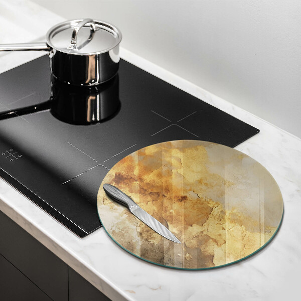 Skleněné krájecí prkénko Bohatá textura