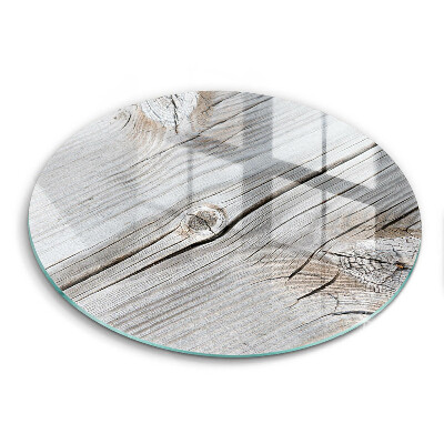 Skleněné krájecí prkénko Světlá struktura dřeva