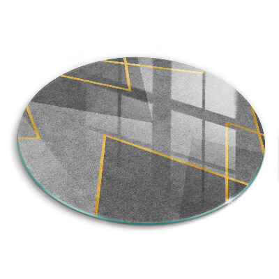 Skleněné krájecí prkénko Ostré tvary