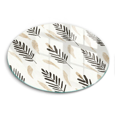 Skleněné krájecí prkénko Boho rostliny