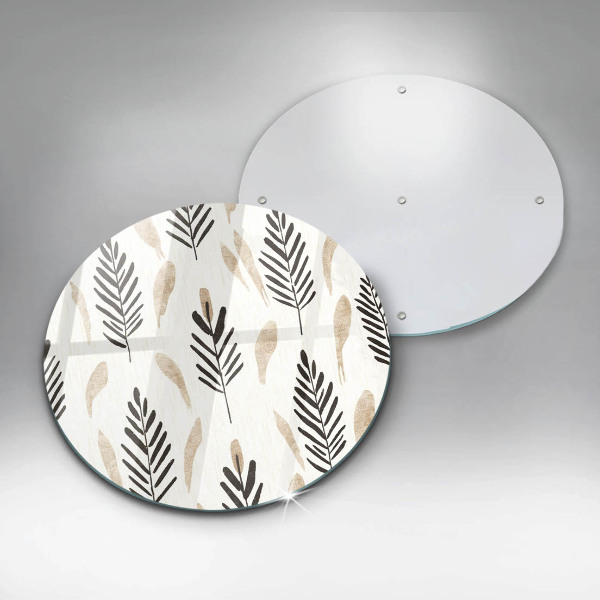 Skleněné krájecí prkénko Boho rostliny