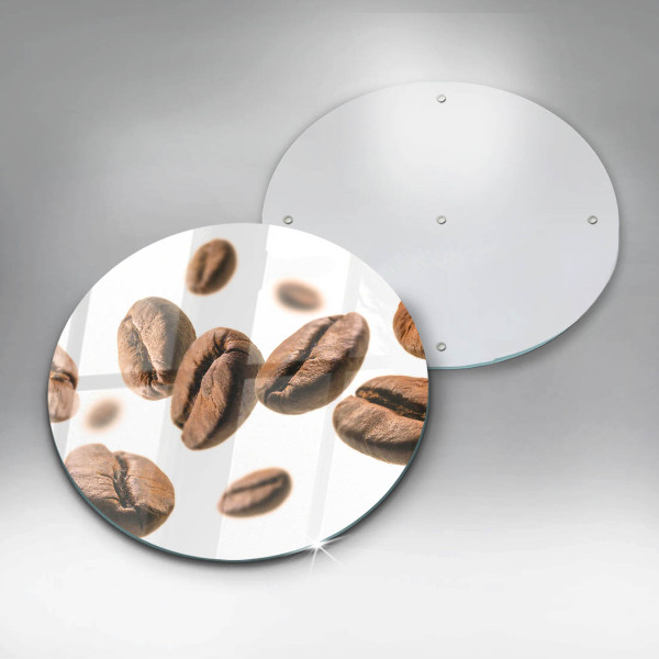 Skleněné krájecí prkénko Kávová zrna