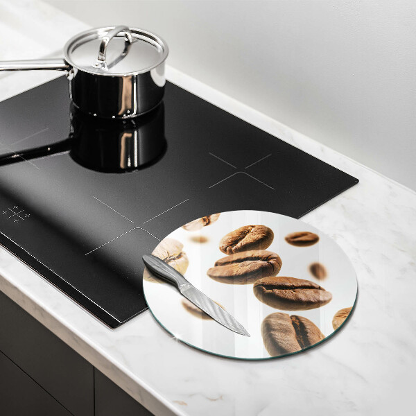 Skleněné krájecí prkénko Kávová zrna