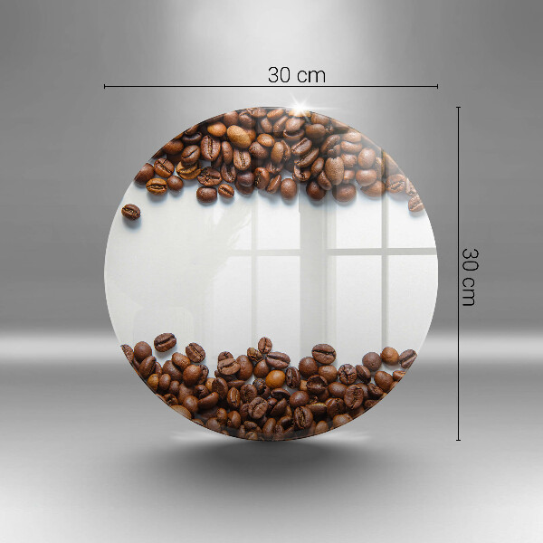 Skleněné krájecí prkénko Kávová zrna
