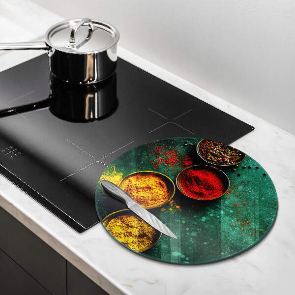 Skleněné krájecí prkénko Orientální koření