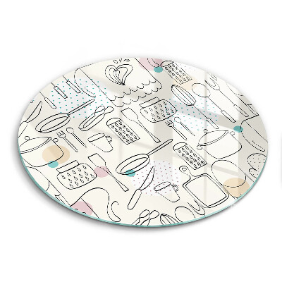 Skleněná deska do kuchyně Kuchyňské doplňky