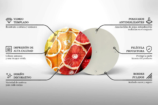 Skleněná deska do kuchyně Barevné ovoce