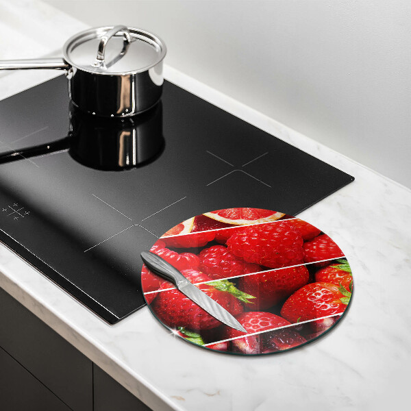 Skleněná krájecí deska Barevné ovoce