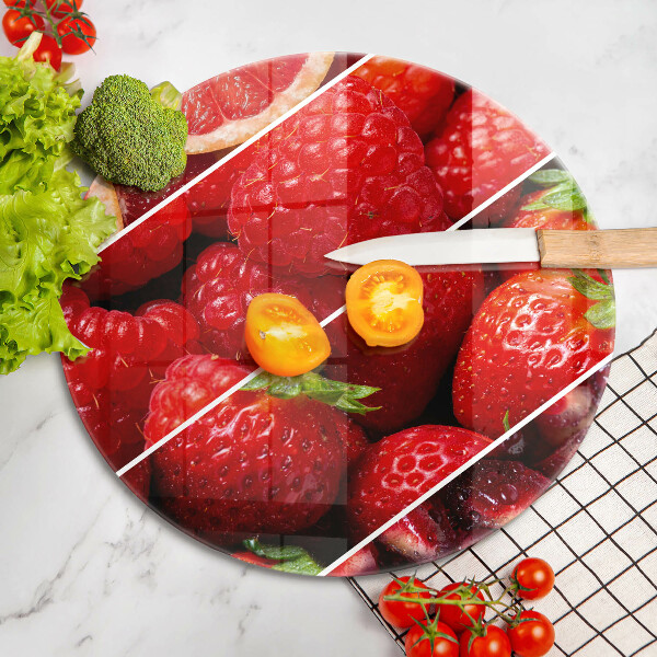 Skleněná krájecí deska Barevné ovoce