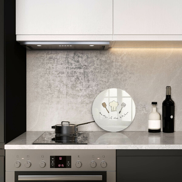 Skleněná krájecí deska Master of the kitchen