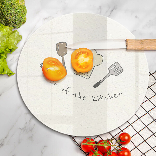Skleněná krájecí deska Master of the kitchen