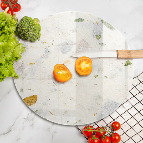 Skleněná krájecí deska Padající listy