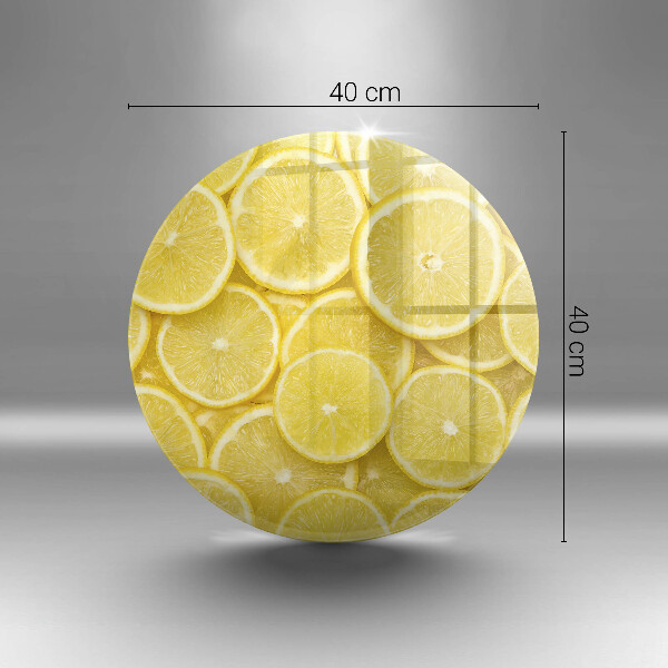Skleněná deska do kuchyně Citronové ovoce