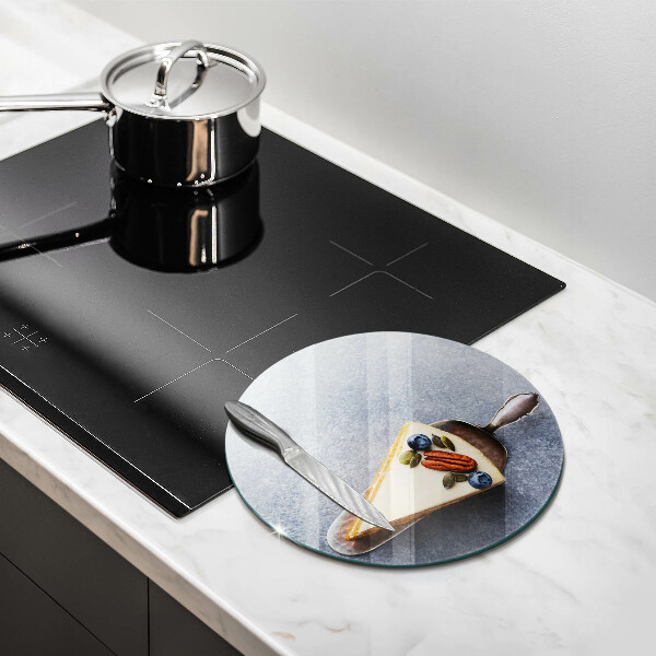 Skleněná deska do kuchyně Kus dortu