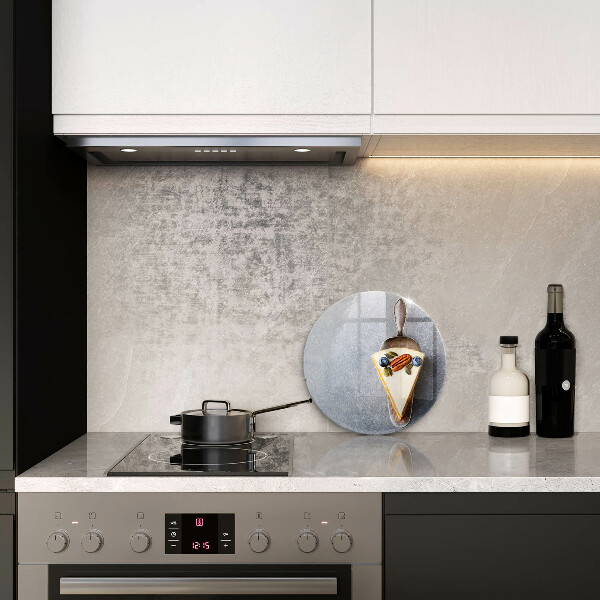 Skleněná deska do kuchyně Kus dortu