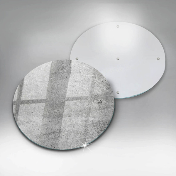 Skleněná deska do kuchyně Betonová textura