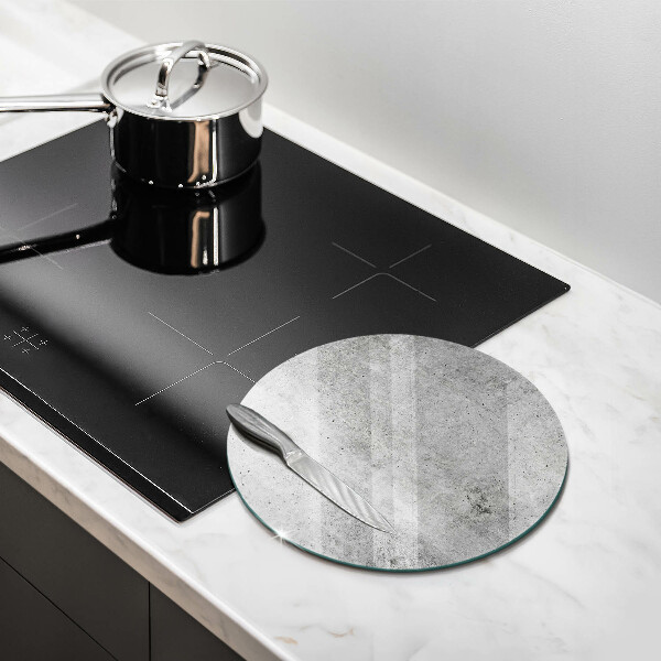 Skleněná deska do kuchyně Betonová textura