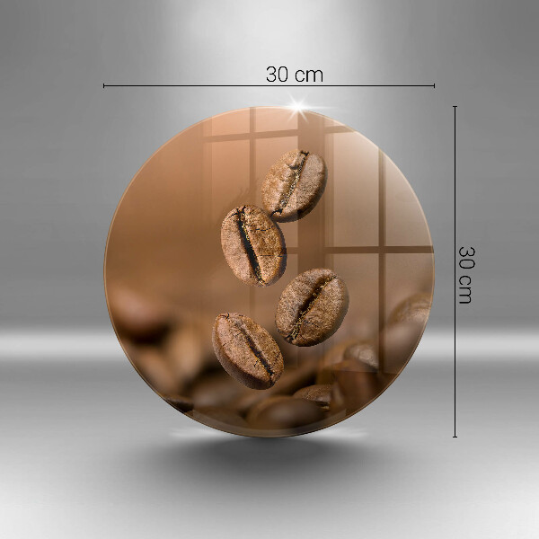 Skleněné krájecí prkénko Kávová zrna