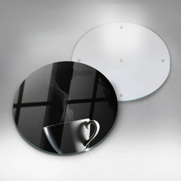 Skleněná deska do kuchyně Šálek čaje