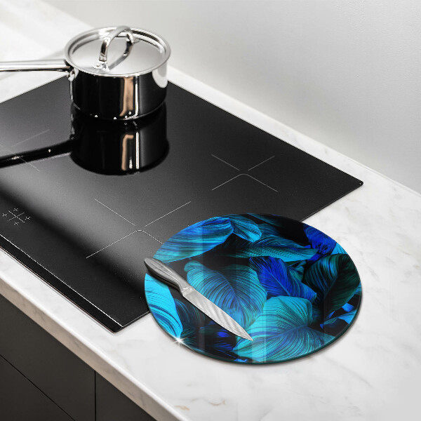 Skleněná deska do kuchyně Listí vegetace v džungli