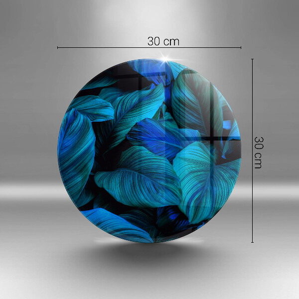 Skleněná deska do kuchyně Listí vegetace v džungli