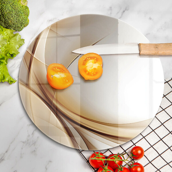 Skleněná deska do kuchyně Abstraktní tvary