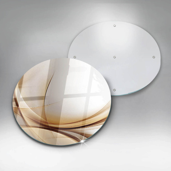 Skleněná deska do kuchyně Abstraktní tvary