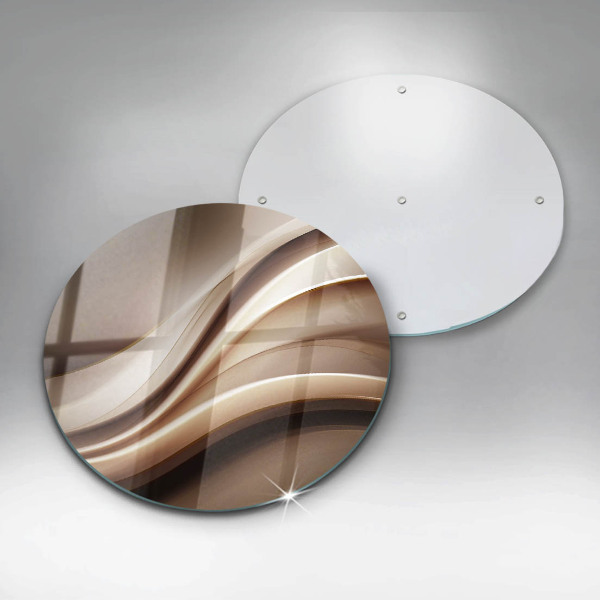 Skleněná deska do kuchyně Abstrakce jemné linie