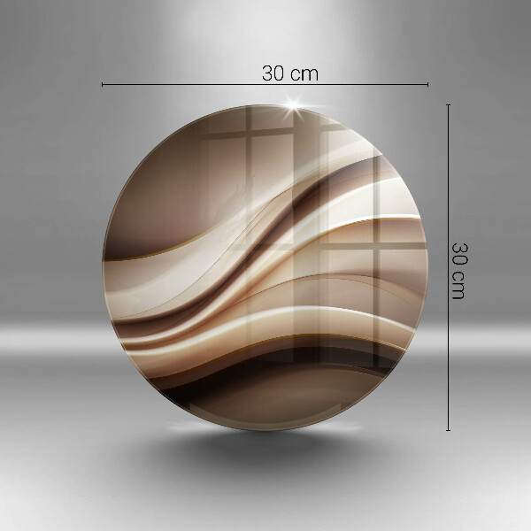 Skleněná deska do kuchyně Abstrakce jemné linie