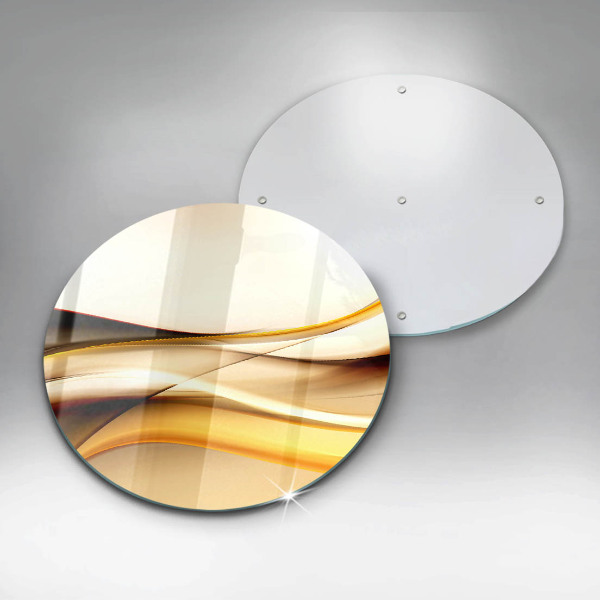 Skleněná deska do kuchyně Abstraktní kouřové čáry