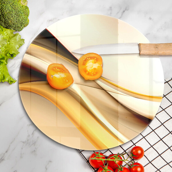 Skleněná deska do kuchyně Abstraktní kouřové čáry