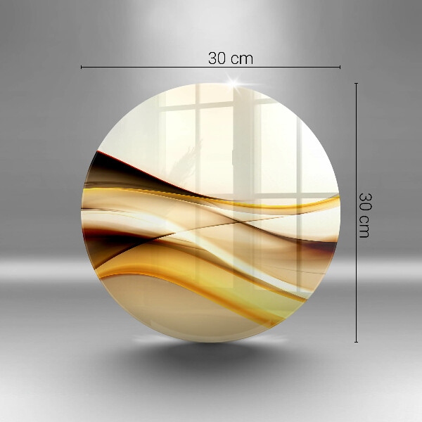 Skleněná deska do kuchyně Abstraktní kouřové čáry