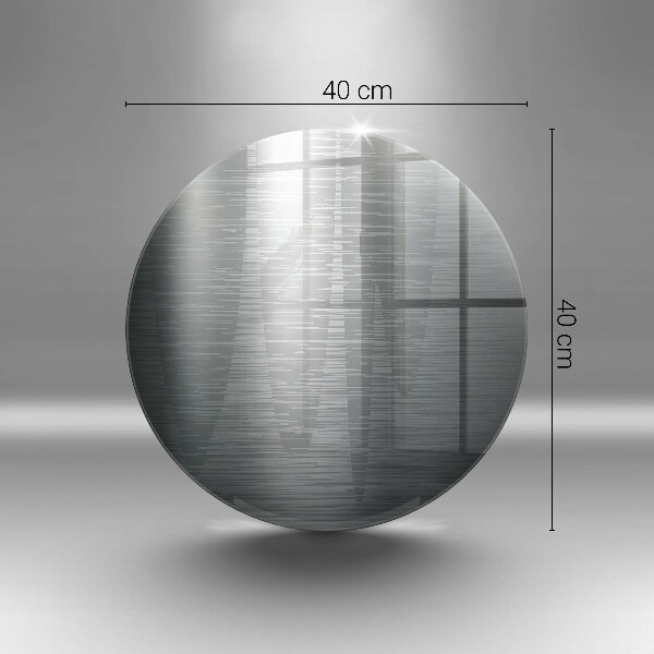 Skleněná deska do kuchyně Kovová textura