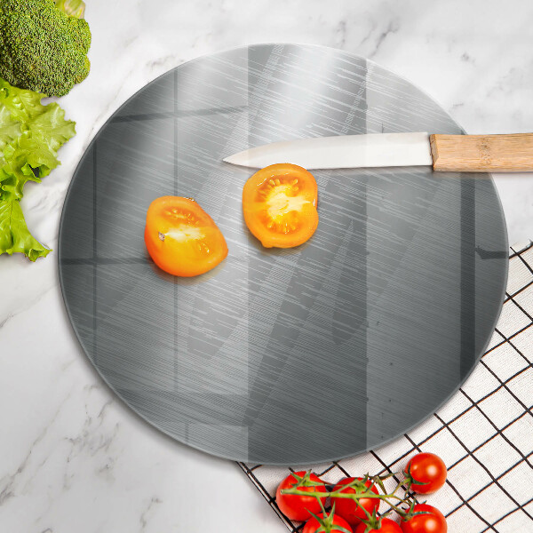 Skleněná deska do kuchyně Kovová textura