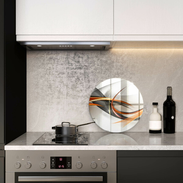 Skleněná deska do kuchyně Moderní tvary