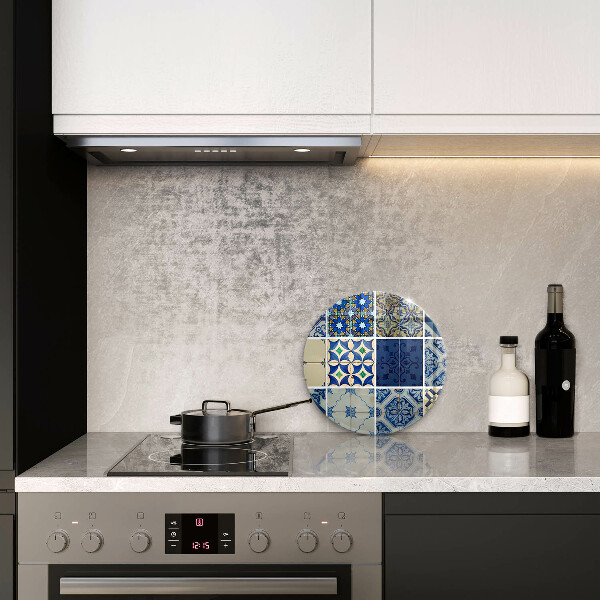 Skleněná deska do kuchyně Dekorativní dlaždice dlaždice