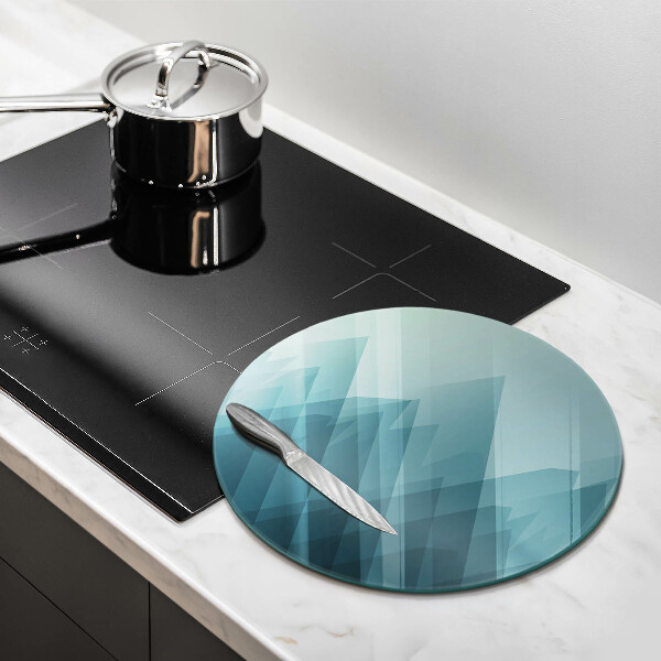 Skleněná deska do kuchyně Abstraktní hory