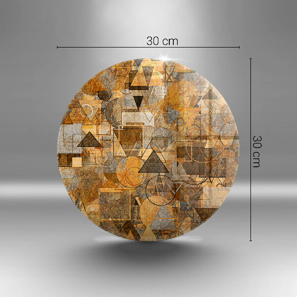 Skleněná deska do kuchyně Vzor bezešvé geometrických obrazců