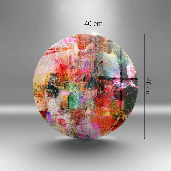 Skleněná deska do kuchyně Malování abstrakce