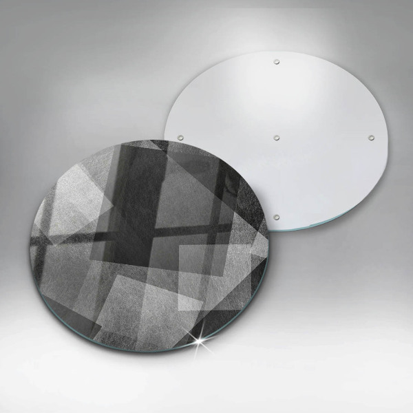 Skleněné krájecí prkénko Geometrické abstrakce