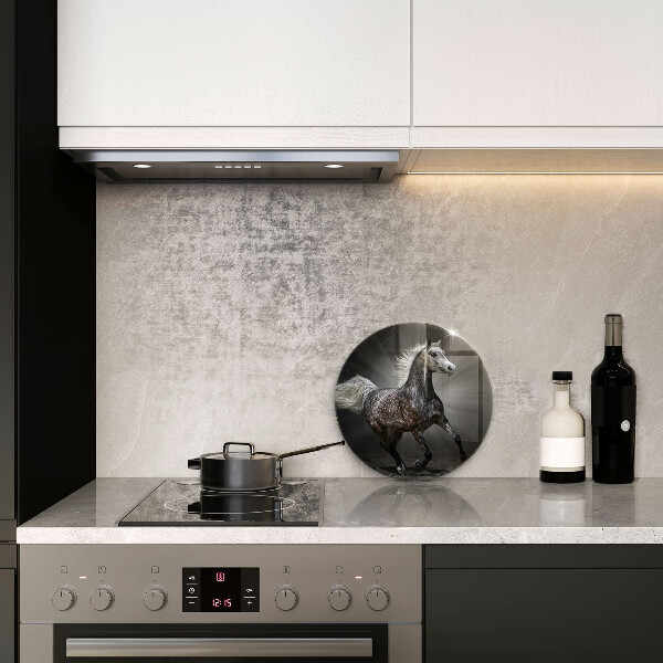 Skleněná deska do kuchyně Kůň cválající