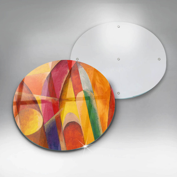 Skleněná deska do kuchyně Barevná abstrakce