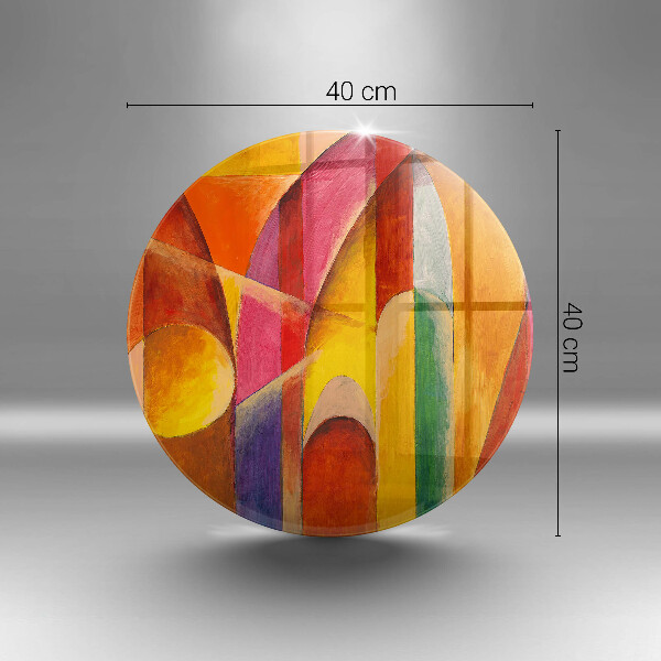 Skleněná deska do kuchyně Barevná abstrakce