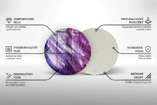 Skleněná deska do kuchyně Malování abstrakce