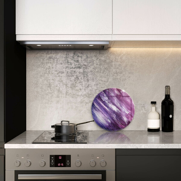 Skleněná deska do kuchyně Malování abstrakce